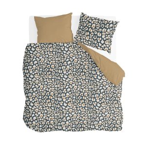 Byrklund – Dekbedovertrek Lazy Leopard – 200×220 cm – Okergeel Byrklund – Dekbedovertrek Lazy Leopard – 200×220 cm – Okergeel