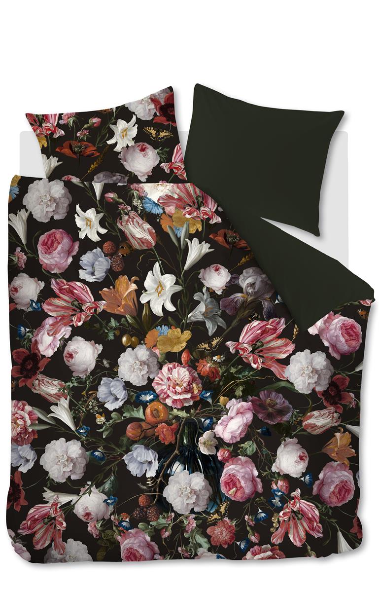 Ambiante Flowerbomb dekbedovertrek - Tweepersoons - 200x200/220 cm - M