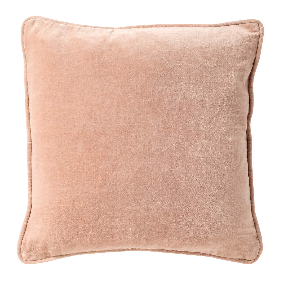 CARINA - kussenhoes 45x45 cm - 100% katoen - Misty Rose - roze