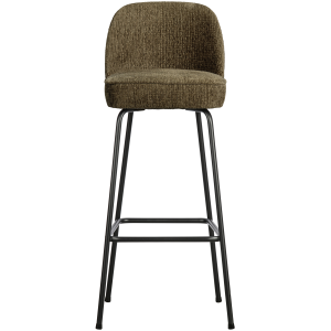 WOOOD barstoel Vogue – Structure Velvet – Bonsai – 103x50x55 WOOOD barstoel Vogue – Structure Velvet – Bonsai – 103x50x55
