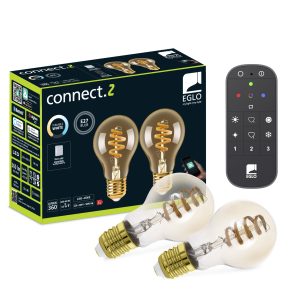 EGLO connect.z smart starterspakket connect.z Starter – 2x e27 spiral EGLO connect.z smart starterspakket connect.z Starter – 2x e27 spiral