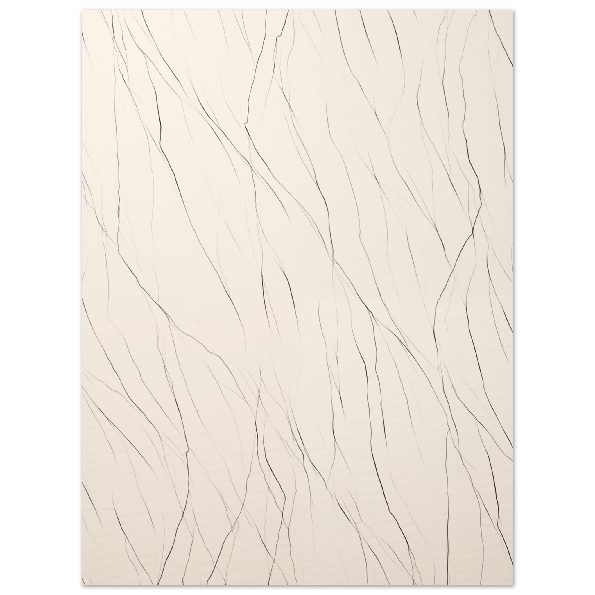Artfulprints Abstract - Linear symphony poster 30x40 cm