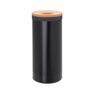 Brabantia Wasbox, 35 liter, kurken deksel – Matt Black Brabantia Wasbox, 35 liter, kurken deksel – Matt Black