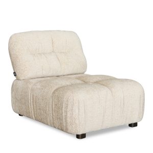 DÉJA Living Fauteuil Vita – Beige Stof – 91x113x85cm DÉJA Living Fauteuil Vita – Beige Stof – 91x113x85cm
