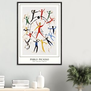 Artfulprints Poster Pablo Picasso – The youth circle – 70×100 cm – Mee Artfulprints Poster Pablo Picasso – The youth circle – 70×100 cm – Mee