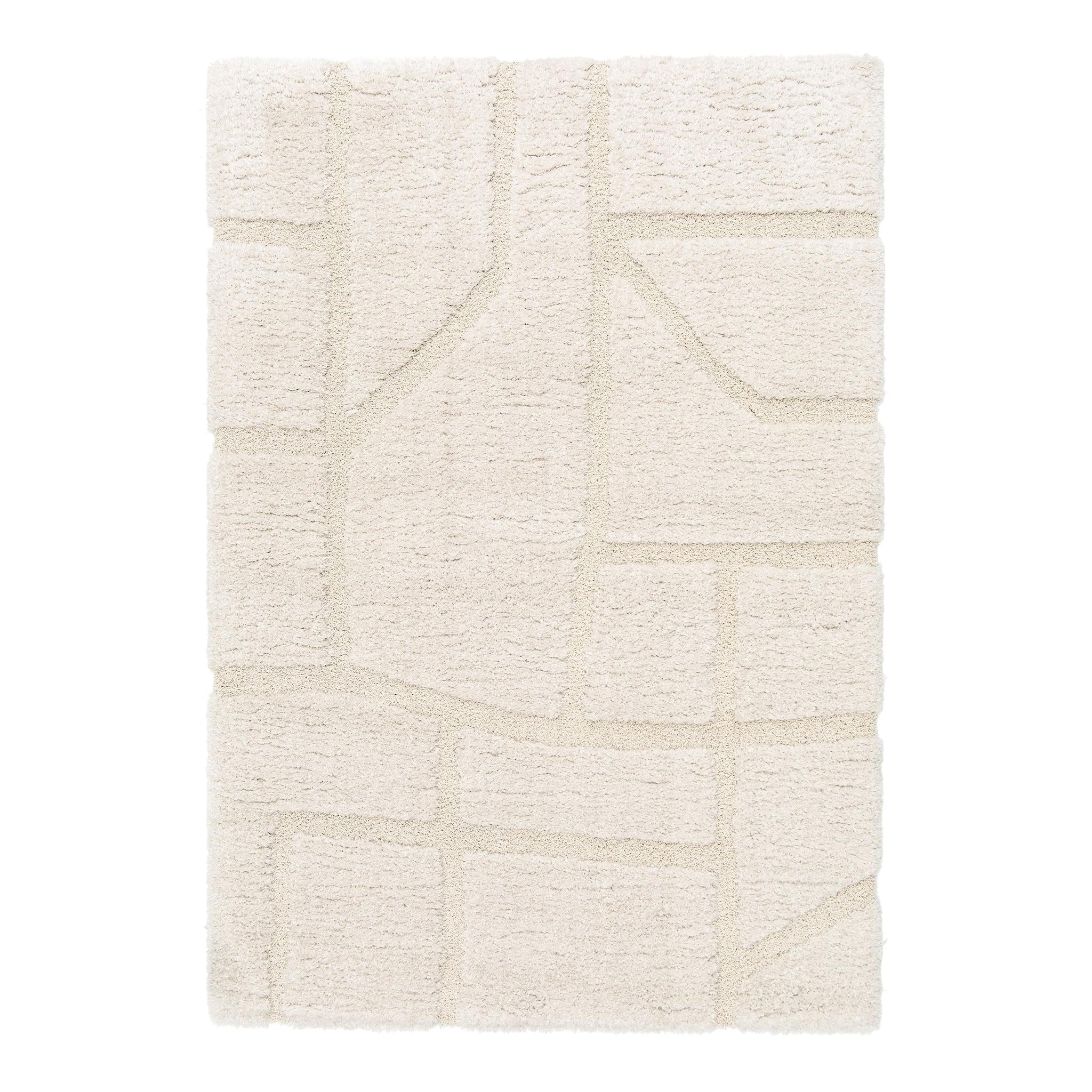 AFK Living vloerkleed Murmure - reliëfeffect - beige - 120 x 170 cm