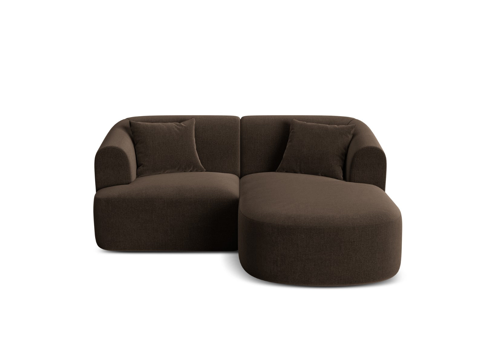 Cosmopolitan Design Modulaire hoekbank rechts Campi 3-zits, flueel cho