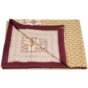 Doing Goods Dani Plaid in draagtas – 220 x 270 cm – 100% katoen Doing Goods Dani Plaid in draagtas – 220 x 270 cm – 100% katoen