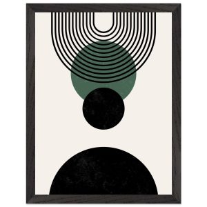 Artfulprints Poster met Lijst Boho wall art – Boho arches – 30×40 cm – Artfulprints Poster met Lijst Boho wall art – Boho arches – 30×40 cm –