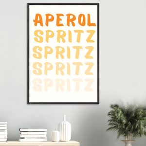 Artfulprints Poster Aperol Spritz – Written – 70×100 cm – Oranje Artfulprints Poster Aperol Spritz – Written – 70×100 cm – Oranje
