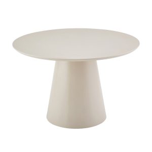 DÉJA Living Eettafel Kalix – Rond Beige – 120x120x77cm DÉJA Living Eettafel Kalix – Rond Beige – 120x120x77cm