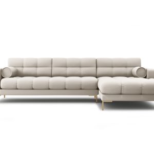 Cosmopolitan Design rechter hoekbank Bali 5-zits, structurele stof, be