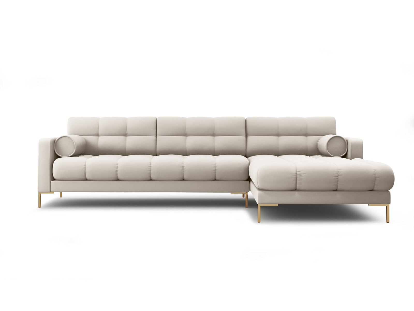 Cosmopolitan Design rechter hoekbank Bali 5-zits, structurele stof, be
