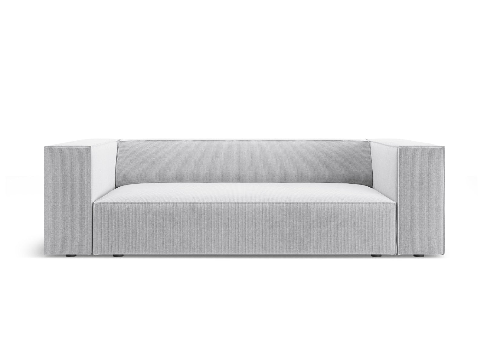 Cosmopolitan Design Bank Arendal 2-zits, chenille met ribbeleffect lic