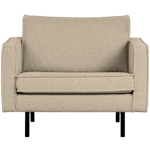 WOOOD fauteuil Rodeo – Bouclé – Beige – 85x105x86 WOOOD fauteuil Rodeo – Bouclé – Beige – 85x105x86