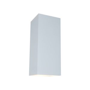 Artdelight wandlamp Dante – 2 lichts – 9 x 24 cm – wit Artdelight wandlamp Dante – 2 lichts – 9 x 24 cm – wit
