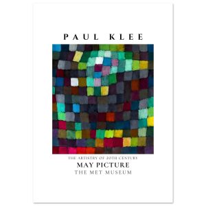Artfulprints Poster Paul Klee – May picture – 70×100 cm – Meerkleurig Artfulprints Poster Paul Klee – May picture – 70×100 cm – Meerkleurig