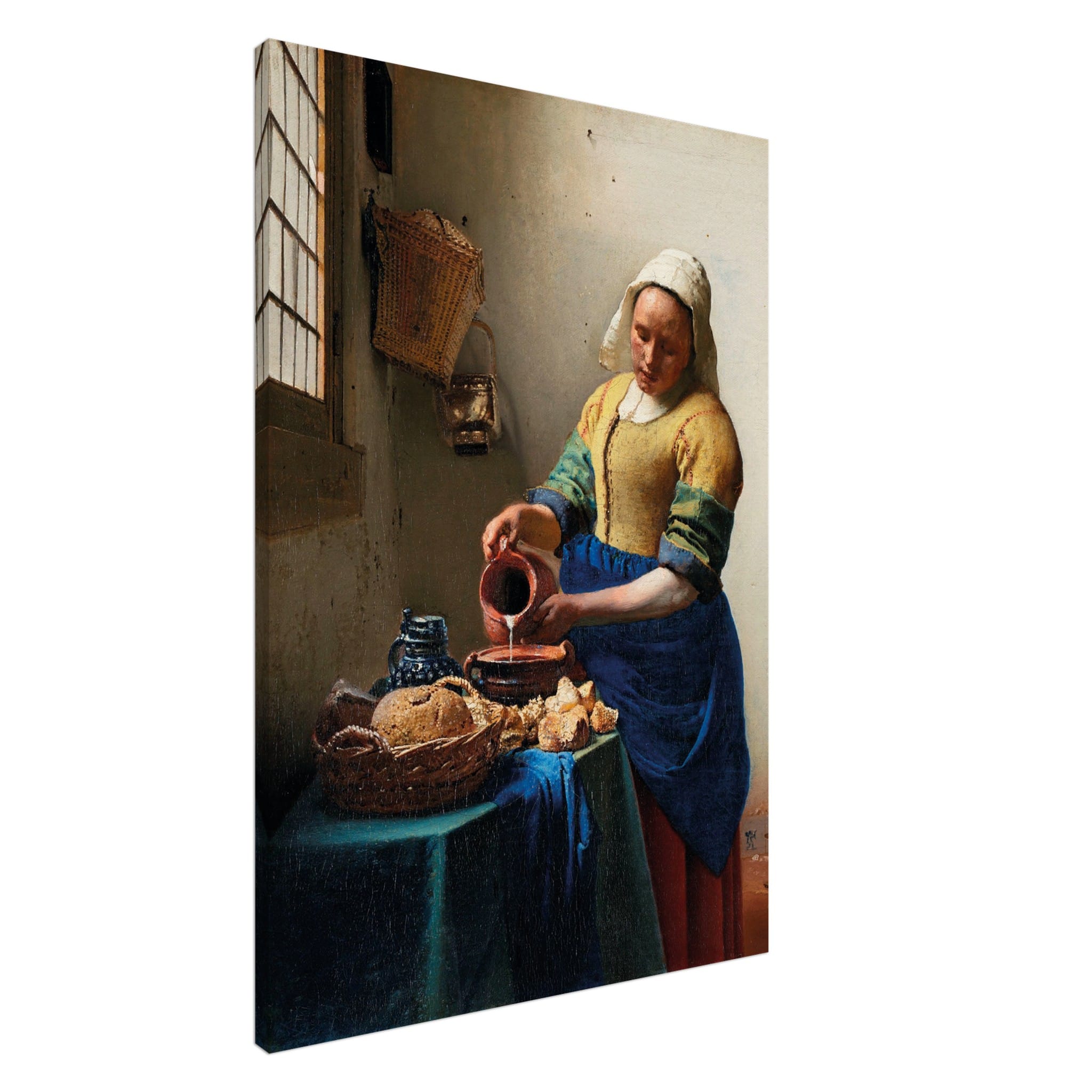 Artfulprints Canvas Johannes Vermeer – Meisje met de parel canvas - 10