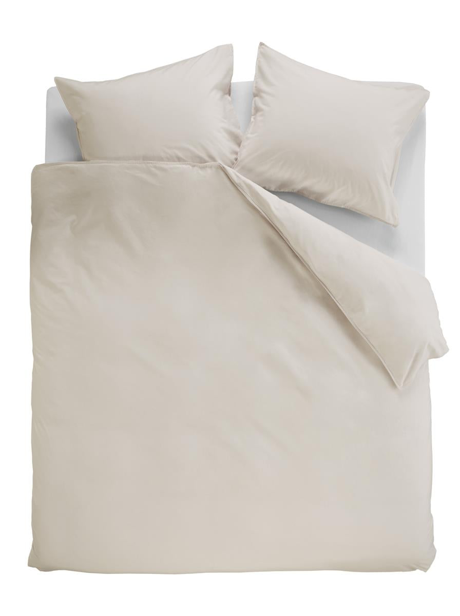 Ambiante dekbedovertrek Cotton Uni - 200x200/220 cm - zand