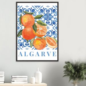 Artfulprints Poster Fruits – Oranges in the Algarve – 70×100 cm – Meer Artfulprints Poster Fruits – Oranges in the Algarve – 70×100 cm – Meer