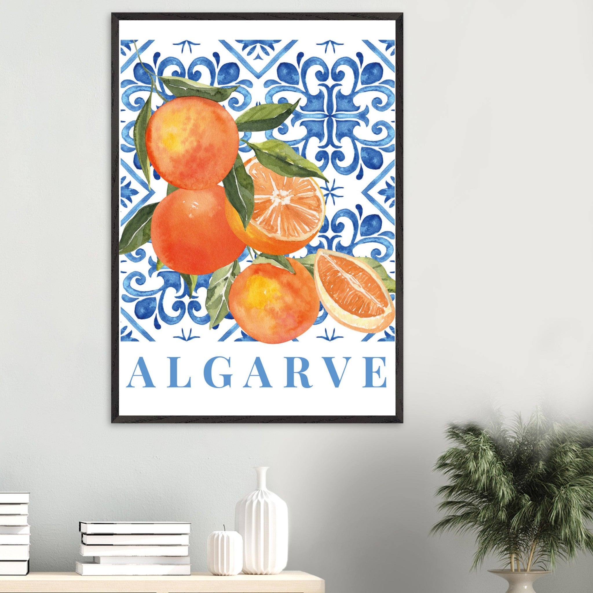 Artfulprints Poster Fruits - Oranges in the Algarve - 70x100 cm - Meer
