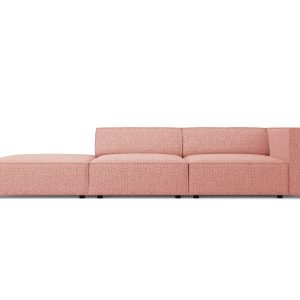 Cosmopolitan Design linker bank Arendal 4-zits, chenille, roze – 102×2 Cosmopolitan Design linker bank Arendal 4-zits, chenille, roze – 102×2