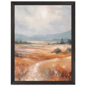 Artfulprints Poster met Lijst Abstract – Open field – 30×40 cm – Meerk Artfulprints Poster met Lijst Abstract – Open field – 30×40 cm – Meerk