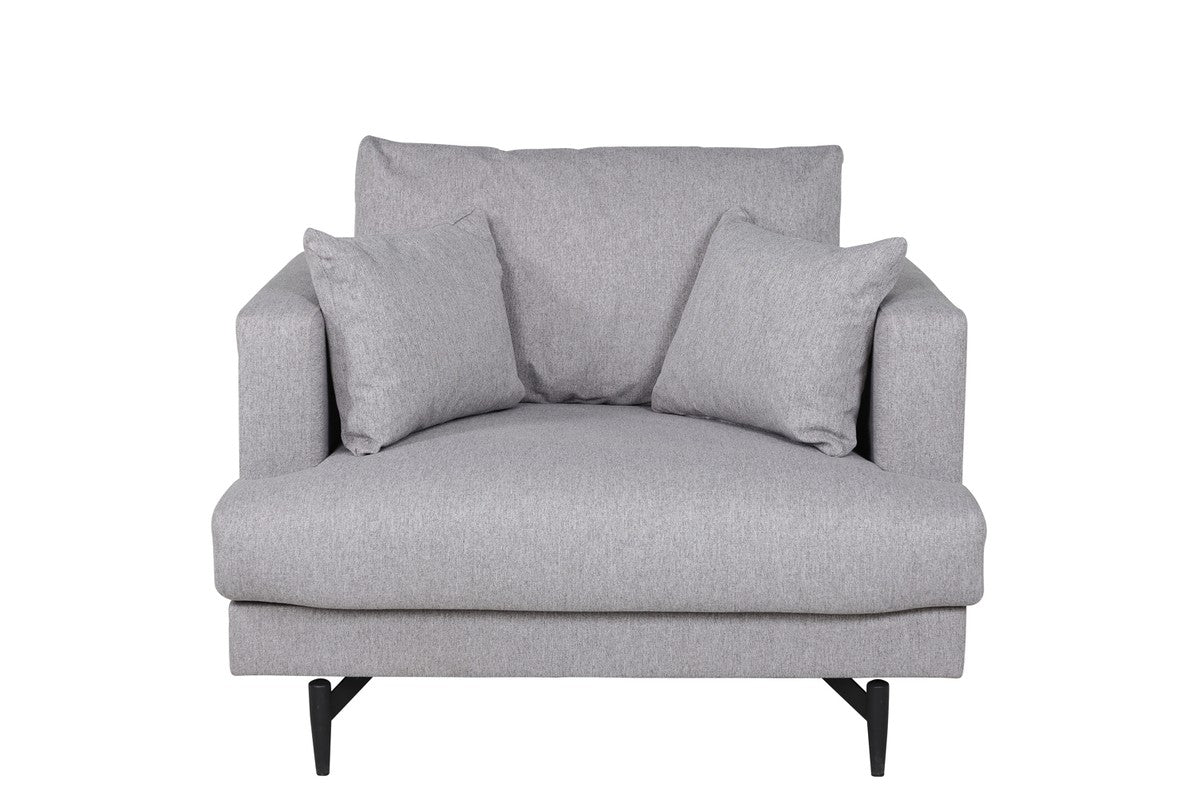 BRAM Fauteuil Matis - Grijs
