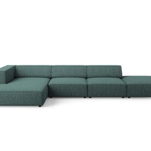 Cosmopolitan Design linker hoekbank Arendal 5-zits, chenille, olie – 1