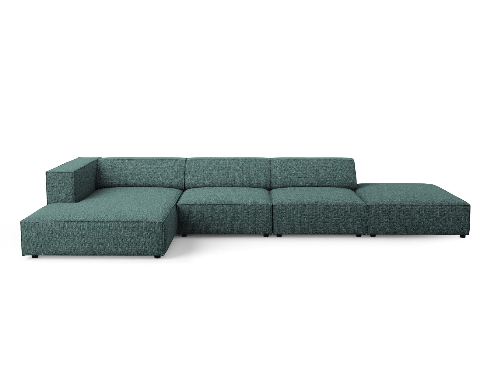 Cosmopolitan Design linker hoekbank Arendal 5-zits, chenille, olie - 1