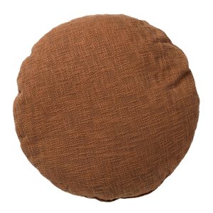 ABEY – sierkussen 50 cm – katoen – Tobacco Brown – bruin ABEY – sierkussen 50 cm – katoen – Tobacco Brown – bruin