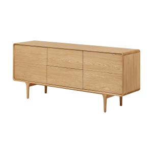 Artichok Mels Eikenhouten Sideboard Naturel – 180 x 75 cm Artichok Mels Eikenhouten Sideboard Naturel – 180 x 75 cm
