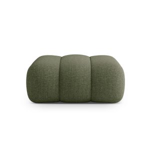 Cosmopolitan Design Poef Koge chenille groente – 95x95x40cm