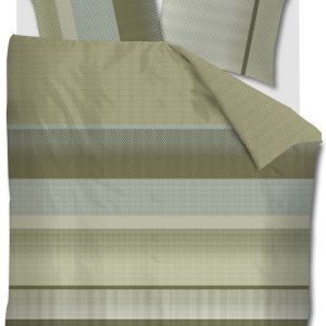 Beddinghouse Dekbedovertrek Marthe – 200 x 200/220 cm – Groen Beddinghouse Dekbedovertrek Marthe – 200 x 200/220 cm – Groen