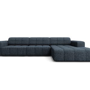 Cosmopolitan Design rechter hoekbank Chicago 4-zits, chenille koningsb