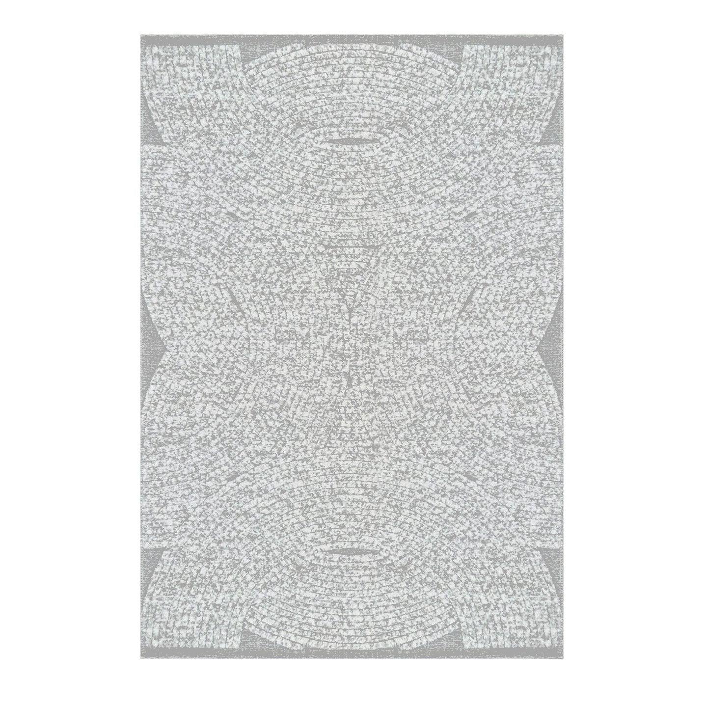 AFK Living vloerkleed Curve - reliëfeffect - grijs - 160 x 230 cm