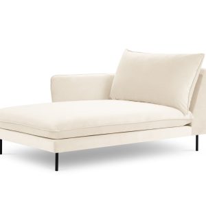 Cosmopolitan Design linker meridiaan Vienna flueel, lichtbeige – 170×1 Cosmopolitan Design linker meridiaan Vienna flueel, lichtbeige – 170×1
