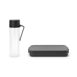 Brabantia Make & Take Break Set, 2-delig, kunststof (waterfles met zee Brabantia Make & Take Break Set, 2-delig, kunststof (waterfles met zee