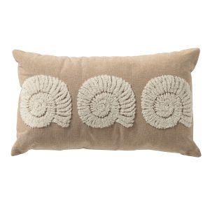 MORGAN – sierkussen 30×50 cm – schelpen – Irish Cream – beige MORGAN – sierkussen 30×50 cm – schelpen – Irish Cream – beige