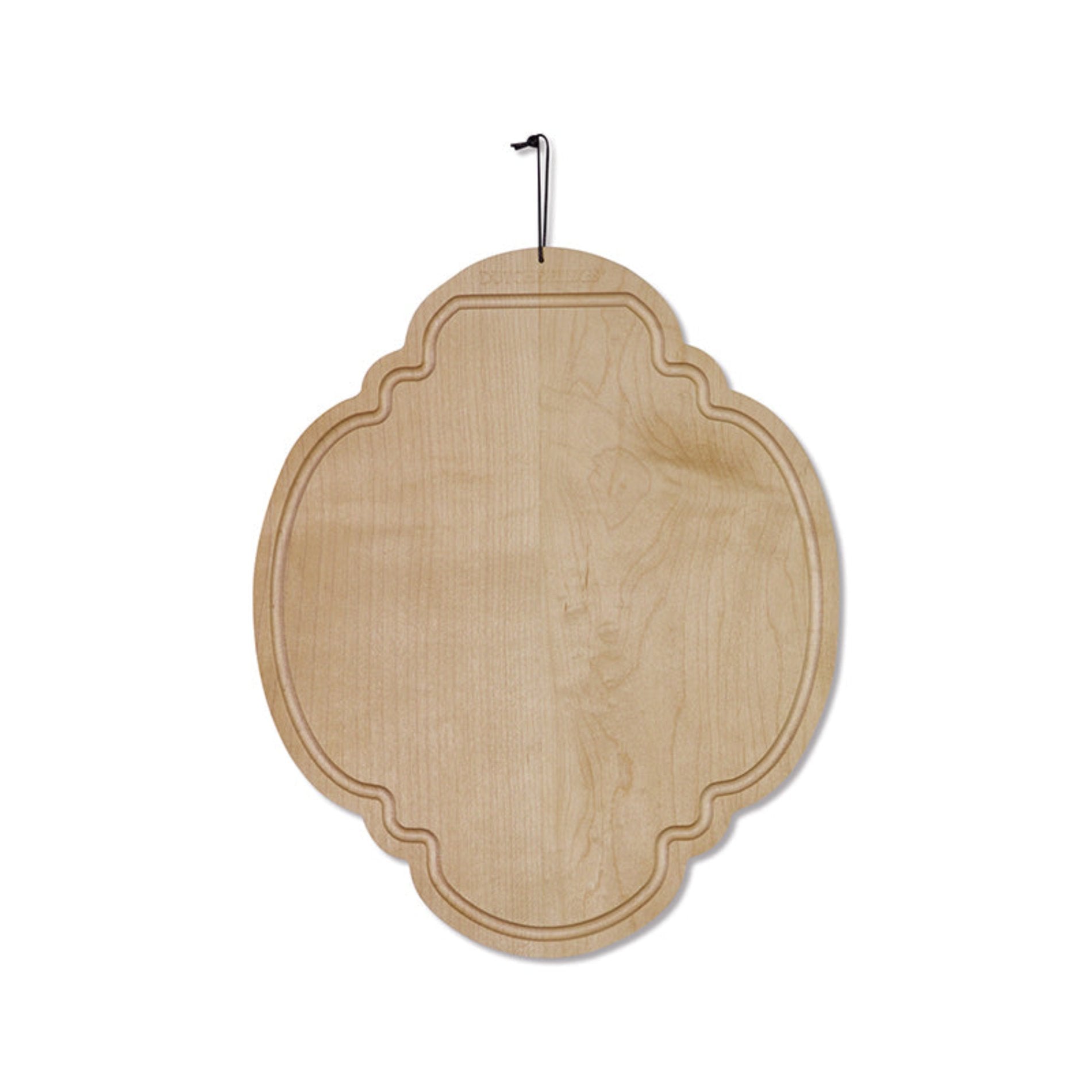 Dutchdeluxes Luxe serveer - en snijplank of ontbijtbord in Maple Esdoo