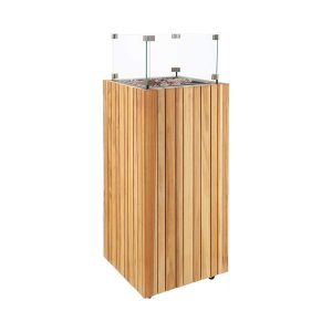 Cosi Fires Cosipillar sfeerhaard square – teak