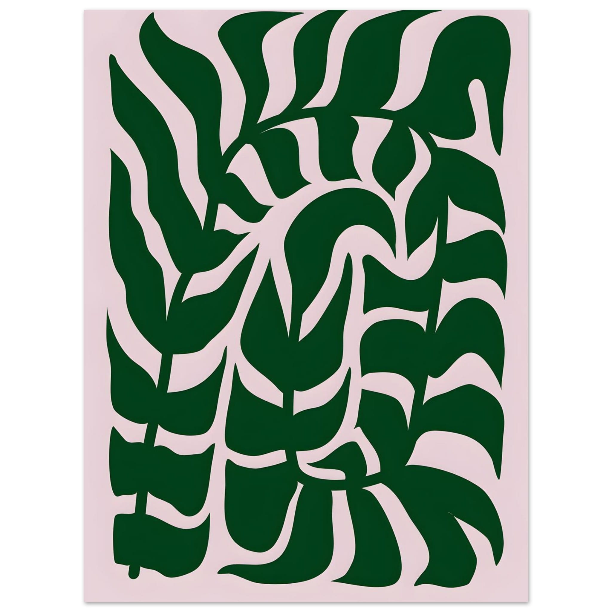 Artfulprints Poster Matisse – Sea petal symphony - 30x40 cm - Donkergr