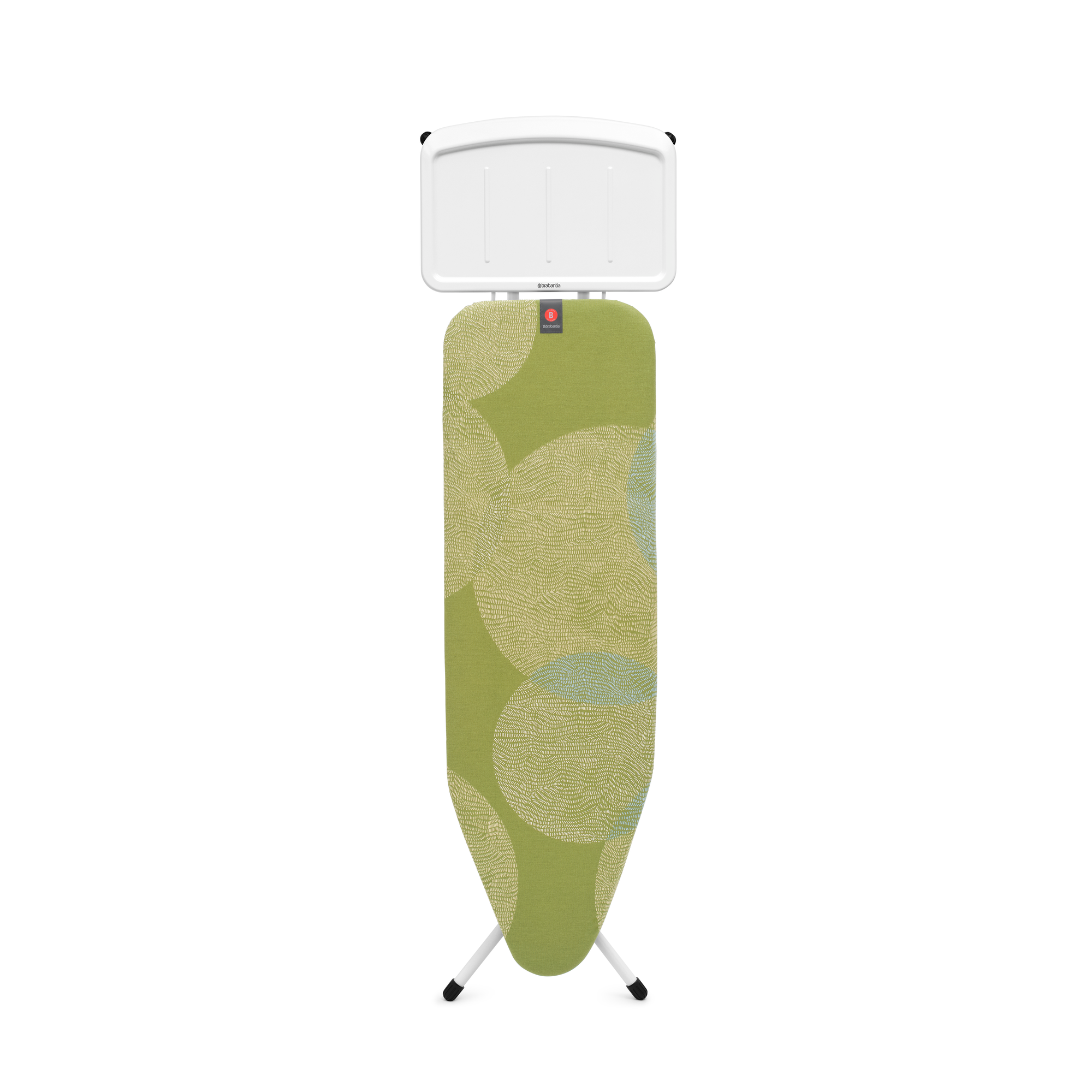 Brabantia Strijkplank B, 124x38 cm, solide stoomunithouder - Calm rust