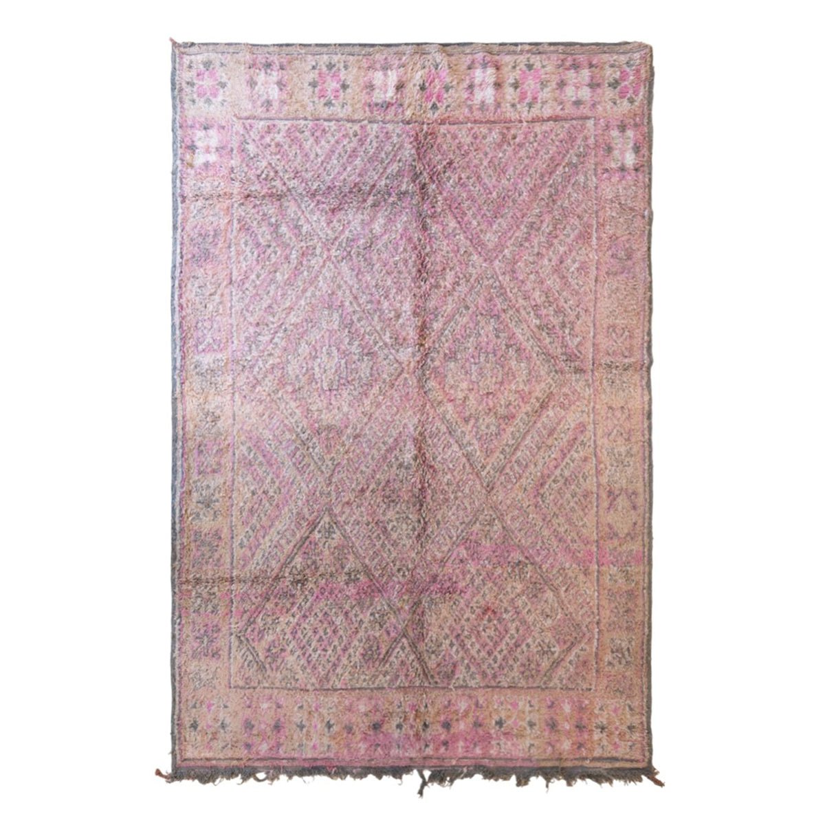 AFK Living vloerkleed Berber - handgemaakt - Wol - 319 x 217 cm
