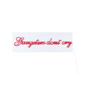 Bold Monkey Gangsters wandlamp LED neon – Rood Bold Monkey Gangsters wandlamp LED neon – Rood