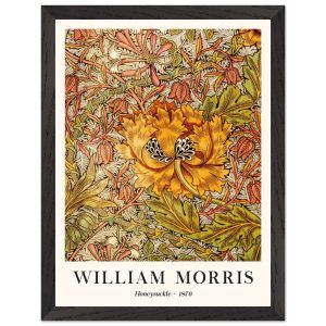 Artfulprints Poster met Lijst William Morris – Honeysuckle II 1876 – 3