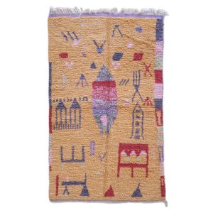 AFK Living vloerkleed Berber – handgemaakt – Wol – 151 x 248 cm AFK Living vloerkleed Berber – handgemaakt – Wol – 151 x 248 cm
