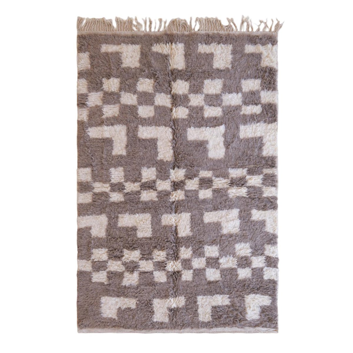 AFK Living vloerkleed Berber - handgemaakt - Wol - 238 x 157 cm