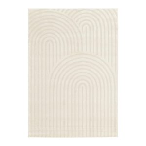 AFK Living vloerkleed Arcade – zeer zacht – beige – 120 x 170 cm