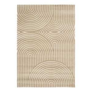 AFK Living vloerkleed Groove – reliëfeffect – kastanje – 200 x 290 cm AFK Living vloerkleed Groove – reliëfeffect – kastanje – 200 x 290 cm